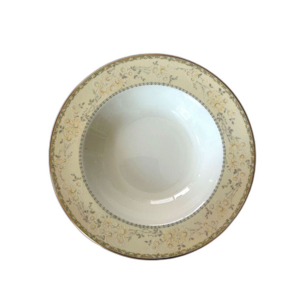 8 1/8" Soup or Salad Bowl - Noritake Bone China Japan 9724 W 31 Chalfonte 423942